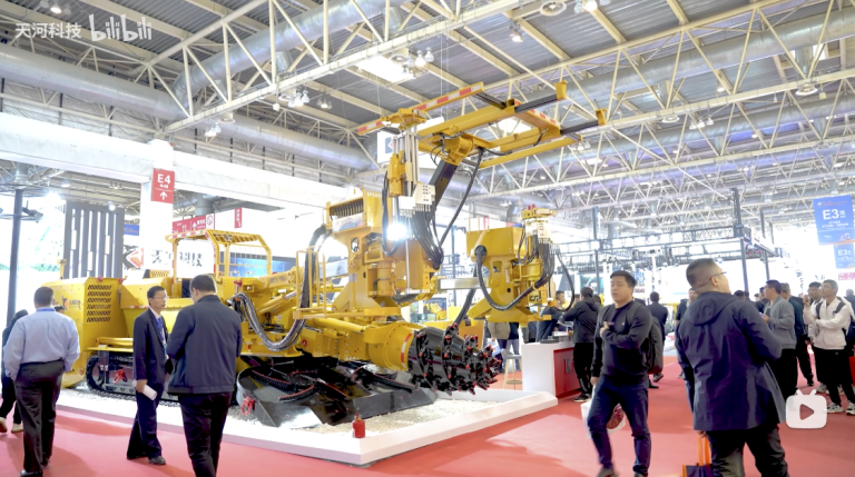 天河科技亮相第二十届中国国际煤炭采矿技术交流及设备展览会